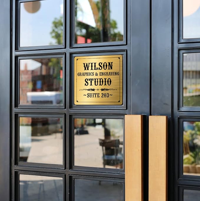 Custom Office Door Signs - Image 3