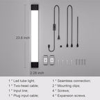 Modlicht Plug in Light Fixture 2FT Linkable 5000K Under Cabinet Lighting - Image 6