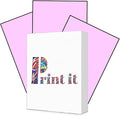 Print It - Vellum Bristol Colored Cardstock Cover Paper, 67 Lb, 8.5" X 11” by Unknown