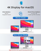 LIONWEI USB C Docking Station Dual Monitor 13 in 1 USB C Hub, Triple Display - Image 4