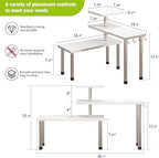 BMOSU Kitchen Corner Shelf Countertop Organizer - Image 7