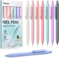 Piochoo Gel Pens, Quick Dry Black Gel Ink Pens Fine TIp, No Smudge, Smooth by Piochoo