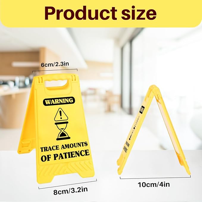 Funny Office Desk Accessories, Office Cubicle Decor, Phone Holder Mirror - Image 2