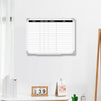 Lincia 24 x18 Project Planning Board Aluminum Frame Dry Erase Board - Image 6