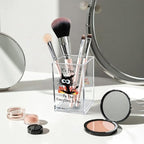 Vgrti It's Fine I'm Fine Acrylic Cosmetic Pencil Pen Holder Cup, Funny Black - Image 3