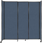 Versare Straightwall Sliding Portable Wall Partition | Freestanding Office by VERSARE