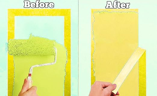 DOAY 3 Pack Yellow Painters Tape - Image 3