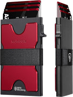 RUNBOX Slim Card Holder Wallet for Men, Minimalist RFID Blocking Wallet by RUNBOX