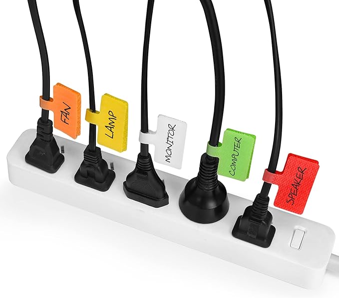 Trilancer Cable Cord Labels Large Size, - Image 4