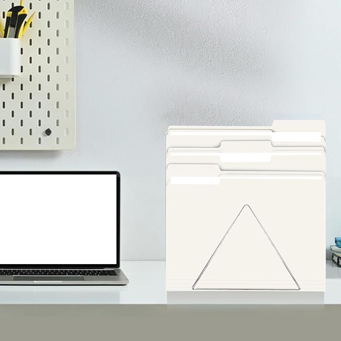 File Folder, RAZCC 150 Pack 1/3 Cut Tab File Folders Letter Size, Folders - Image 7