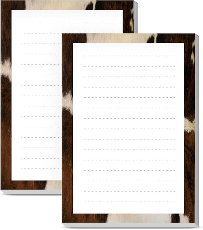 SXboxing Sticky Notes 4X6 Inches, 2 Pack Large Cute Self-Stick Pads, Bright by SXboxing