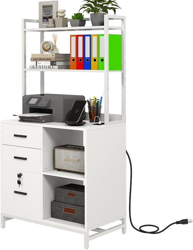 Livofloral Vertical File Cabinet by Livofloral