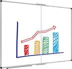 XBoard Dry Erase Board 60 x 48 Inch | Foldable Magnetic White Board by XBoard