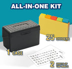 H4D Index Card Holder 3x5 Inches - Image 2