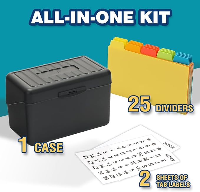 H4D Index Card Holder 3x5 Inches - Image 2