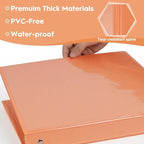 CIXILDTS 6-Pack 1-Inch Round Ring Binder, Standard 3 Ring Binder Fit Letter - Image 3
