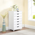Naomi Home Debbie 7-Drawer Craft & Office Storage Cabinet, Chic Design by NaomiHome