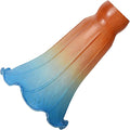 Bieye LS22 Lily Flower Blown Glass Lampshade by Bieye