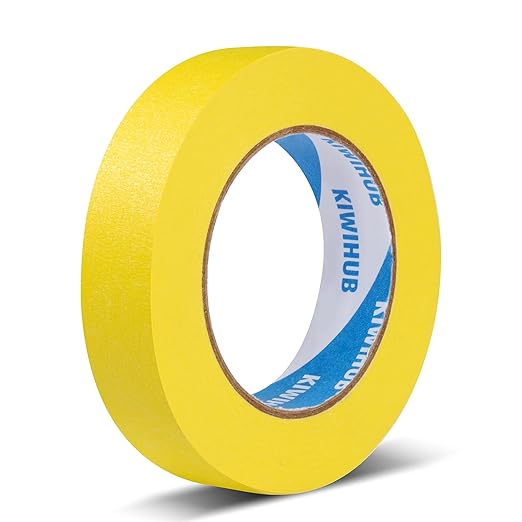 KIWIHUB Yellow Painter's Tape, 1 inch x 60 Yards by KIWIHUB