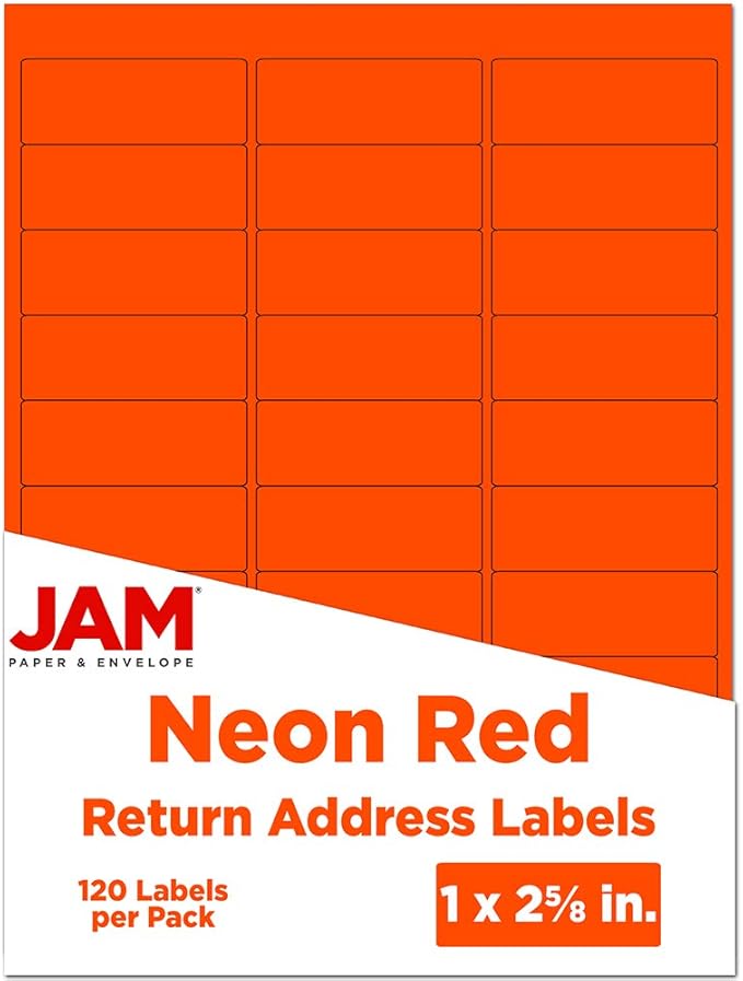 JAM PAPER Return Address Labels by JAMPaper