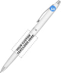 DISCOUNT PROMOS Custom Langham Ballpoint Ink Pen by DISCOUNTPROMOS