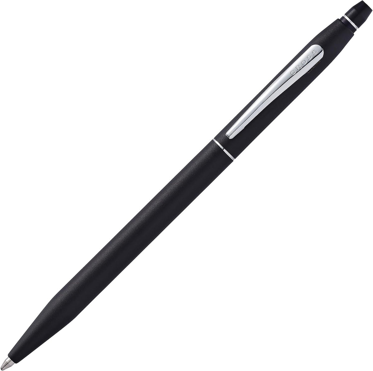 Cross Click Classic Black Ballpoint Pen, Medium Point, Black Ink