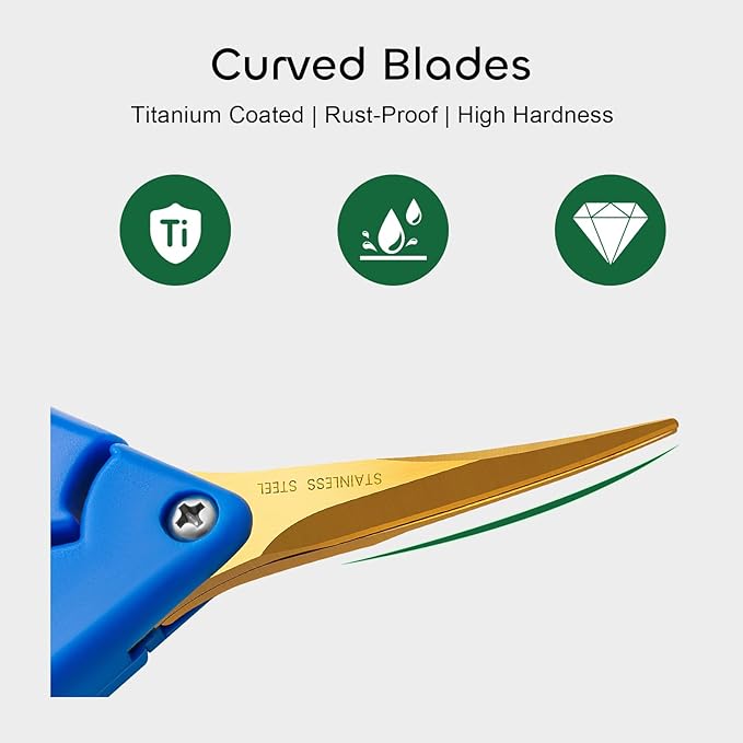 GROWNEER 6 Packs 6.5 Inch Pruning Shears - Image 8