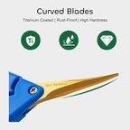 GROWNEER 6 Packs 6.5 Inch Pruning Shears - Image 8