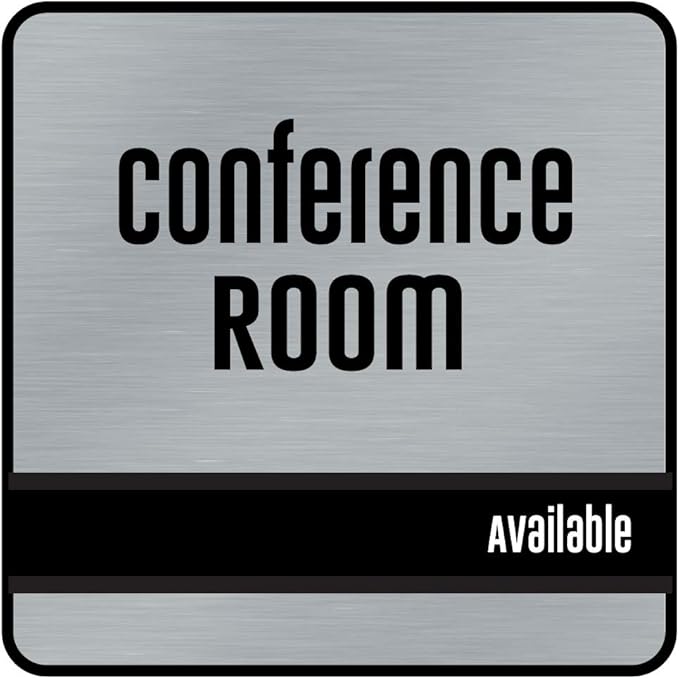NapTags Conference Room Slider Signs by NapTags