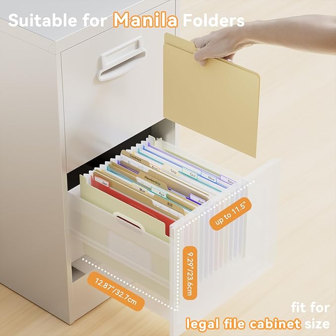 ThinkTex Accordion File Organizer, 12 - Image 5
