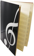 MOREYES Music Notebook Composition Manuscript Staff Notebook - Image 2