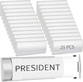 Therwen 25 Pcs Aluminum Office Name Plate Holder by Therwen