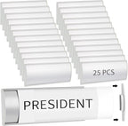 Therwen 25 Pcs Aluminum Office Name Plate Holder by Therwen