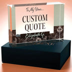 Custom Acrylic Sign Personalized, Custom Desk Name Plate, 18 Styles, - Image 4