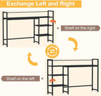 Snughome Desk Shelf, 44.9" Large Desktop Organizer Shelf, Desk Hutch - Image 8