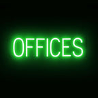 SpellBrite OFFICES Sign | Directional Sign by SpellBrite