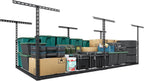 4x8 ft overhead garage storage rack,750lbs weight capacity, main product view