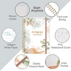 Simplified Fitness Journal for Women & Men, A5 Workout Journal/Planner Daily - Image 2