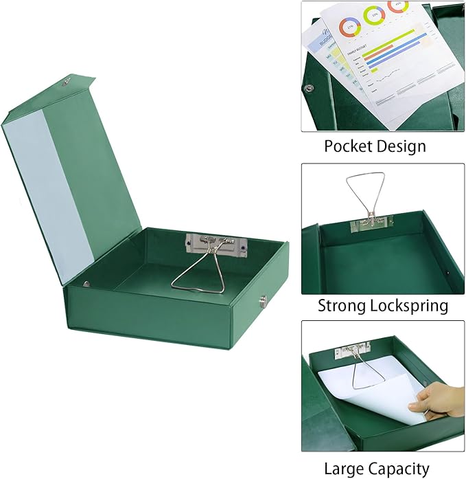 URbantin 6 Pack Foldable Plastic Box Files A4 - Image 6
