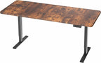 VIVO Electric 71 x 30 in Rustic Standing Desk, Memory Height Adjustment - Image 9