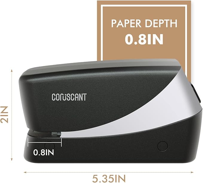 Coruscant Electric Stapler, Heavy Duty Desktop Stapler, Includes 2000 Staples - Image 2