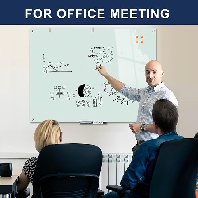 TSJ OFFICE Glass Dry-Erase Board - Image 6