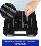 Double Side Tool Box Organizer, Hardware Storage Box, Portable Small Parts - Image 5