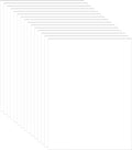 Guakicae 40 Sheets Bright White Cardstock 8.5 x 11 Printer Paper, 75lb Thick by Guakicae