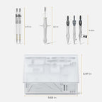 Nicpro 22 PCS Compass Geometry Tools - Image 8