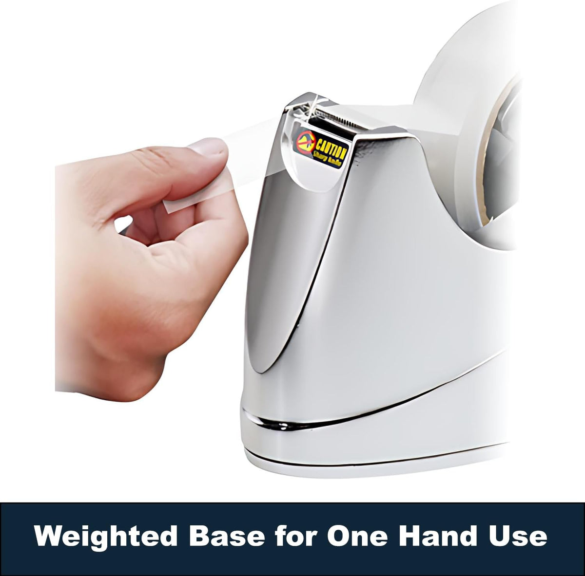 MDJ by Excell Desktop Tape Dispenser (Fits 1" + 3" Core) with Heavy...