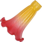 Bieye LS16S Lily Flower Blown Glass Lampshade by Bieye