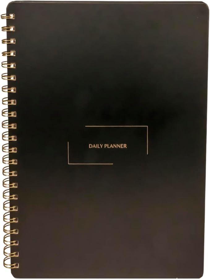 Merely Home Undated Daily Planner | 8.25” x 11.75” To Do List Notebook | Work - Image 2