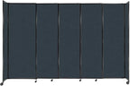 Versare Straightwall Sliding Portable Wall Partition | Freestanding Office by VERSARE