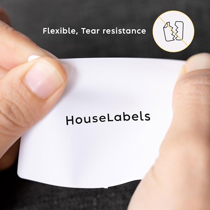 HOUSELABELS 2.25" x 1.25" Address Labels on 1" Core in Polypropylene Compatible - Image 5